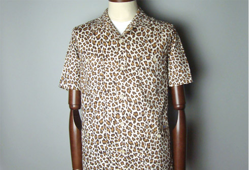 LEOPARD PRINT HOLLYWOOD LEISURE S/S SHIRTS