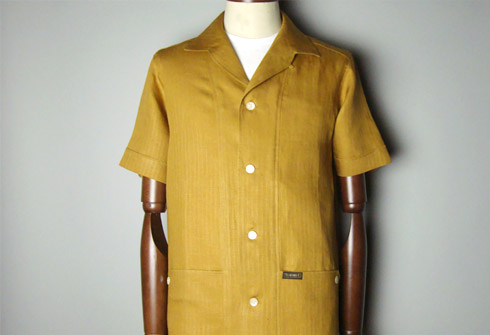 HOLLYWOOD LEISURE ALTERED COLLAR S/S SHIRTS