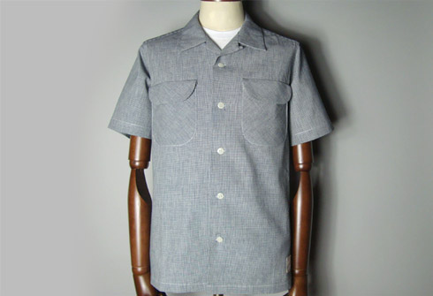 HOUND'S TOOTH OPEN S/S SHIRTS