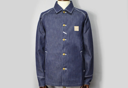 RAGTIME DENIM OVERALLS JACKET(THE BELAFONTE STORE CHAIN EMB)