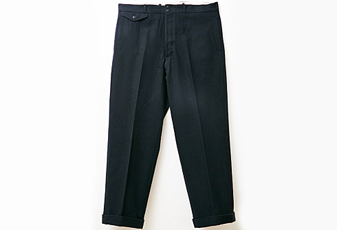 RAGTIME WOOL TROUSERS (COIN POCKET FLAP)