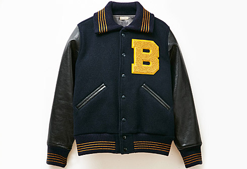 RAGTIME VERSITY JACKET(FRONT:LETTERED PATCH   BACK:THE BELAFONTE STORE CHAIN EMB)
