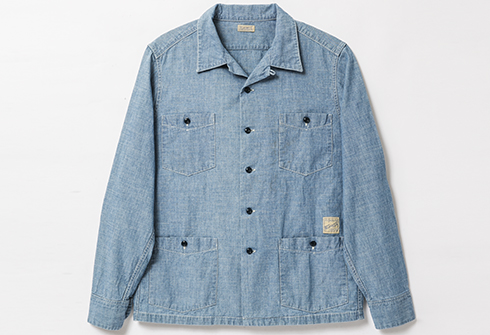 RAGTIME CHAMBRAY HOLLYWOOD LEISURE SHIRTS (AGED)