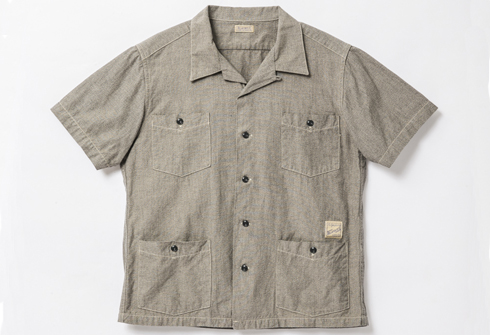 RAGTIME CHAMBRAY HOLLYWOOD LEISURE S/S SHIRTS
